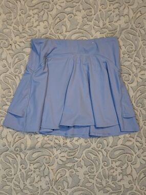 Old Navy Light Blue Pleated Athletic Skirt